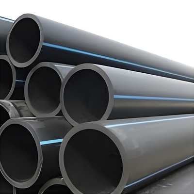 Tuberías de suministro de agua de HDPE de 1.25 MPa-2.5 MPa con polietileno de alta densidad Longitud 5.8 m / 11.8 m / Personalizado