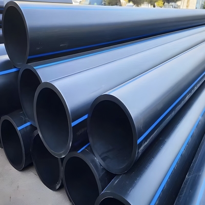2.3mm-117.6mm Thickness PE Sewage Pipe for Temperature Range -40C To 60C Sewage Disposal Solutions
