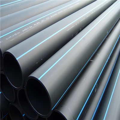 5.8m/11.8m/Tubes de suministro de agua de HDPE personalizados con 1.25mpa-2.5mpa Presión y rango de temperatura de -40C a 60C