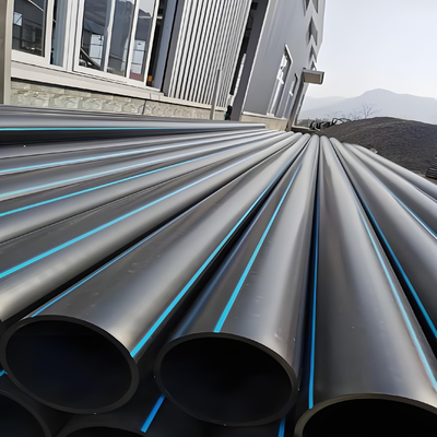 Tuberías de suministro de agua de HDPE de DN20mm-65mm con método de conexión por fusión a tope y estándar GB/T13663-2000