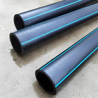Tuberías de suministro de agua de HDPE DN20-DN1200 con rango de temperatura de -40°C a 40°C
