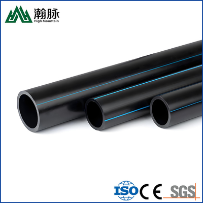 Tuberías de suministro de agua de HDPE DN20-DN1200 con rango de temperatura de -40°C a 40°C