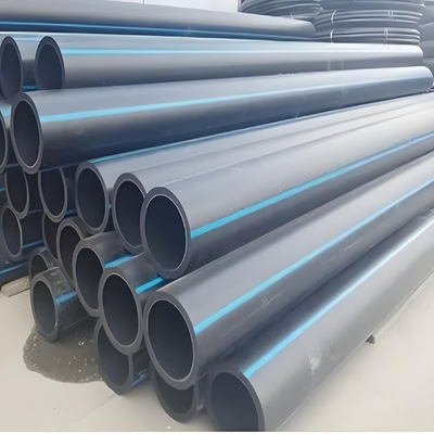 Tubos de suministro de agua de HDPE resistentes a la corrosión de polietileno HDPE de alta densidad estándar DIN8074