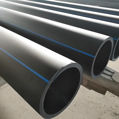 Tubos de suministro de agua de HDPE de plástico negro para el transporte de agua