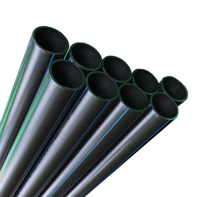 Tubo sólido 0.6mpa - tubos Wearproof del abastecimiento de agua de la pared PE del drenaje de 1.6mpa PE