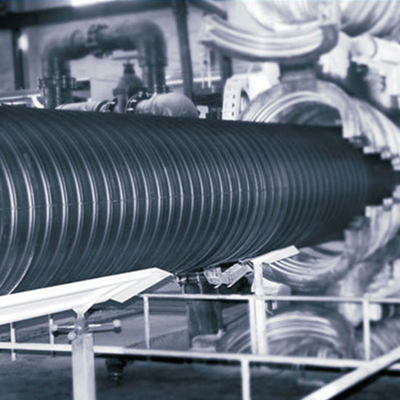 Dirigir el HDPE de los tubos del drenaje del HDPE acanaló el tubo 400 500m m gemelo de la pared