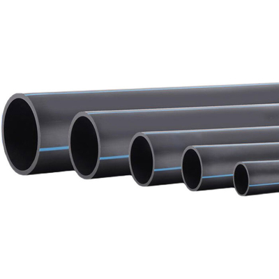 El drenaje de consumición del HDPE del agua instala tubos el derretimiento caliente que rosca el tubo polivinílico PE100