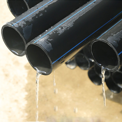 drenaje duro agrícola del sifón de 32 25 del HDPE tubos 20m m negros de la irrigación