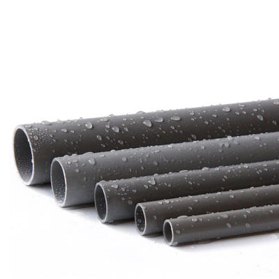 Tubos de agua plásticos duros del PVC 40 50 140 160m m 1.0Mpa 1.6Mpa tubo de agua del PVC de 3 pulgadas