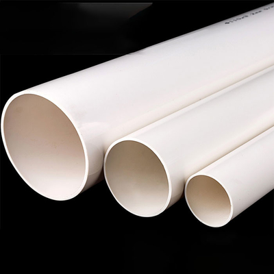 El drenaje del PVC de 1 pulgada instala tubos el tubo duro 63m m plástico de 25m m 32m m resistente a la corrosión