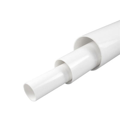 Los tubos espesados del drenaje del PVC PN10 modificaron el tubo blanco del agua para requisitos particulares potable del PVC