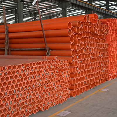 Los tubos sólidos de la protección del cable de la pared del HDPE envuelven roscar de 110m m CPVC MPP