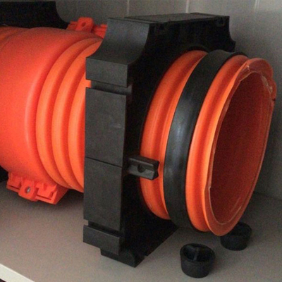 conexión del soporte de la instalación de tuberías del PVC de la envoltura 110 160 de 200m m