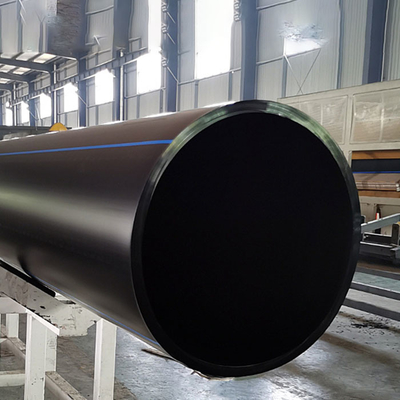 El tubo compuesto plástico de acero del abastecimiento de agua fundió el HDPE DN90 - 630 del polietileno
