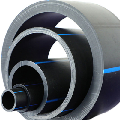 El tubo compuesto plástico de acero del abastecimiento de agua fundió el HDPE DN90 - 630 del polietileno
