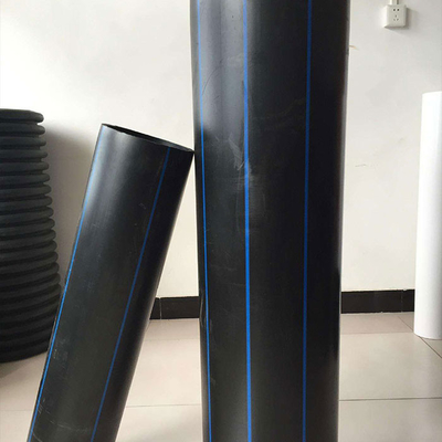 El abastecimiento de agua plástico emergido liso instala tubos la seguridad material 100% del HDPE 140 250 315 450